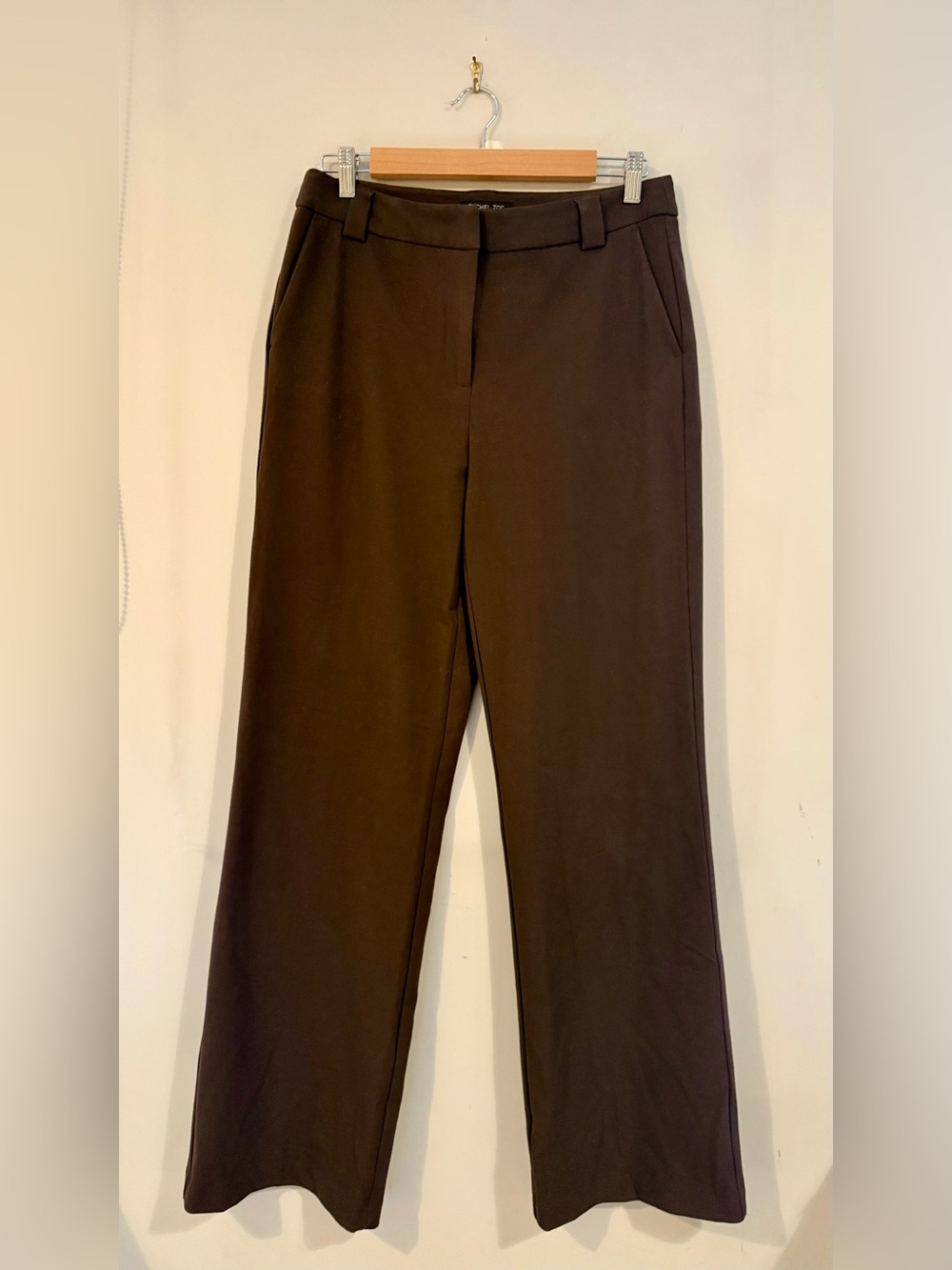 Rachel Zoe High Rise Chocolate Brown Pants, Size 6 NWOT